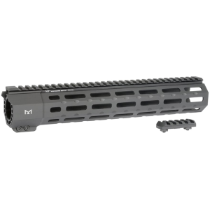 Midwest Industries Suppressor Compatible AR-15 M-LOK Handguard 12.625" Black