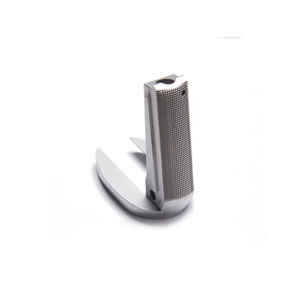 Wilson Combat 1-Piece Bullet Proof 1911 Government, Commander Round Butt Mainspring Housing with Magwell 30 LPI Checkered Stainless Steel