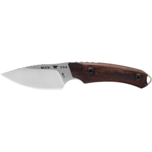 Buck Knives Alpha Scout Fixed Blade Knife 2.875" Drop Point CPM S35VN Satin Blade Walnut Handle