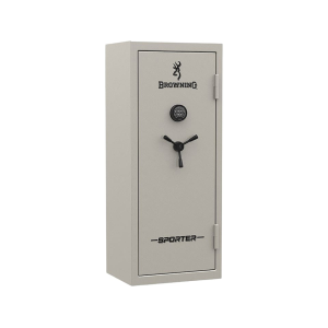 Browning Sporter Fire-Resistant 20 Gun Safe with Electronic Lock Putty Gray - Browning
