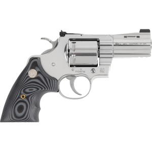 Colt Python 357 Magnum Revolver 3" Stainless Barrel 6 Round Laminate Grip