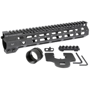 Midwest Industries Combat Rail AR-15 M-LOK Handguard 10.5" Aluminum Black
