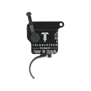 TriggerTech Primary Single Stage Trigger for Remington 700 with Bolt Release Curved Black