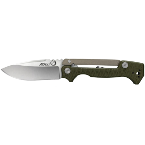 Cold Steel AD-15 Pocket Knife 3.5" Drop Point CPM S35VN Satin Blade G-10 and Aluminum Handle Olive Drab