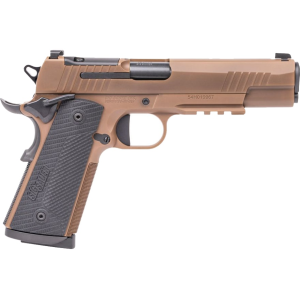 Sig Sauer 1911 XFull 45 ACP Pistol 5" Barrel 8+1 Round Coyote Tan Slide Black Grip Coyote Tan Frame
