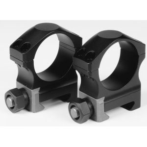 Nightforce Ultralite Picatinny 30mm Scope Rings Matte Black Low