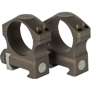 Nightforce X-Treme Duty Ultralite 4 Hole Picatinny 30mm Scope Rings Dark Earth Medium