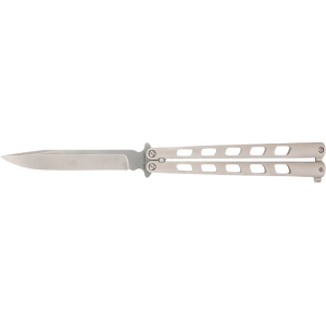 Cold Steel ARC Angel Butterfly Knife 5.45" Drop Point CPM S35VN Polished Blade Aluminum Handle Satin