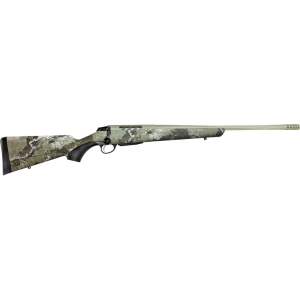 Tikka T3x Lite Bolt Action Rifle 6.5 Creedmoor 24.3" Left Hand Fluted Gray Threaded Barrel Gray Frame Veil Alpine Field Stock