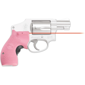 Crimson Trace Lasergrips Laser Sight S&W J-Frame Round Butt Polymer Pink