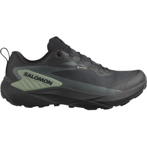 Salomon Genesis GTX Hiking Shoes Synthetic Black/Agave Green/Urban Chic Men's 14 D