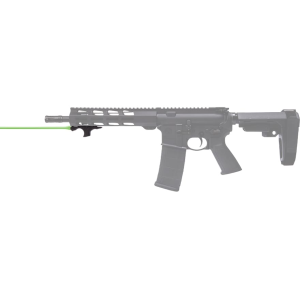 Viridian HS1 M-LOK Hand Stop with Integrated Green Laser Sight Black with Picatinny Adapter