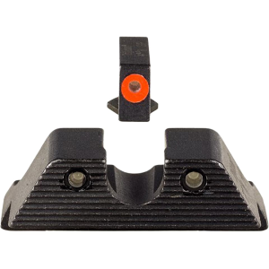 Trijicon HD XR Night Sight Set for Glock 20, 21, 29, 30, 41 Steel Matte 3-Dot Tritium Green with Orange Front Dot Outline