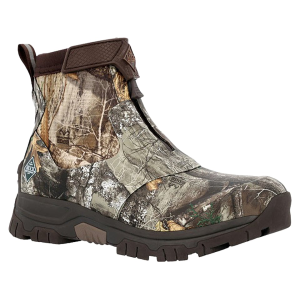 Muck Boots Men's Apex Mid Zip Waterproof Hunting Boots Rubber Realtree EDGE 14 D
