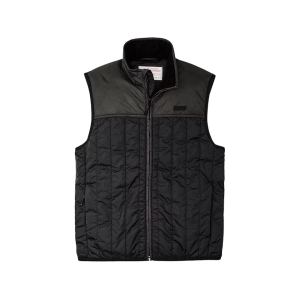 Filson Men's Ultralight Vest Black/Olive Gray XL - Filson