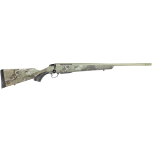 Tikka T3x Lite Bolt Action Rifle 300 Winchester Magnum 24.3" Fluted Gray Threaded Barrel Gray Frame Veil Alpine Field Stock