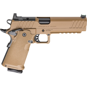 Springfield Armory 1911 DS Prodigy 9mm Luger Pistol 5" Barrel 20+1 Round Coyote Brown