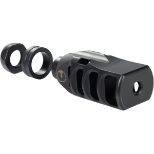 Ultradyne Pegasus Tanker Compensator Muzzle Brake with Timing Nut 7.62mm 5/8"-24 Thread Stainless Steel Nitride