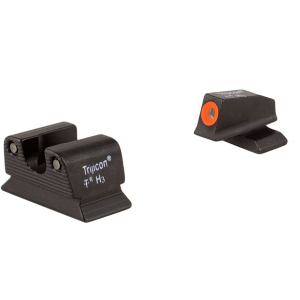 Trijicon HD Night Sight Set for Beretta PX4 Storm Steel Matte 3-Dot Tritium Green with Orange Front Dot Outline