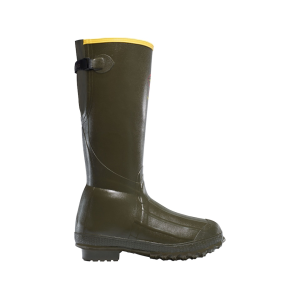 LaCrosse Men's Burly Trac Lite 18" Waterproof 800 Gram Insulated Hunting Boots Rubber Forest Green 14 D - Lacrosse