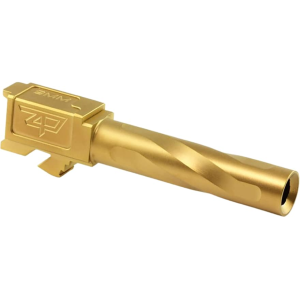 Zaffiri Precision Barrel for Glock 19 1-4 9mm Luger Titanium Nitride