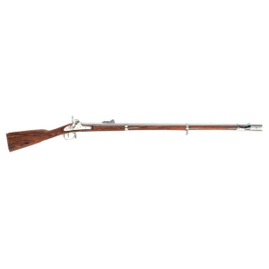 Traditions 1842 Springfield Musket 69 Caliber Muzzleloading Rifle 42" Stainless Steel Rifled Barrel Hardwood Stock