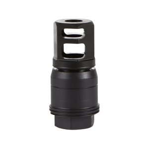 Sig Sauer Clutch-Lok Shouldered QD Muzzle Brake 5.56x45mm NATO 1/2"-28 Thread 90 Degree Shoulder Steel Matte