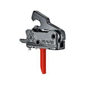 Rise Armament PCC AR-15, AR-10 Single Stage Trigger Flat Red