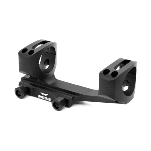 Warne 1-Piece Gen 2 X-SKEL 1-Piece Cantilever Picatinny Scope Mount Super High Elevated 30mm Rings Matte Black