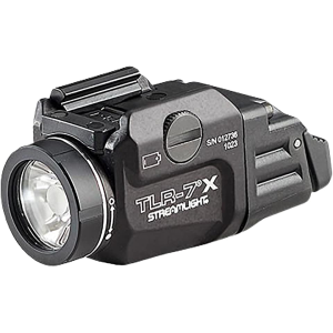 Streamlight TLR-7 X Flex Weapon Light for Picatinny Rail Black