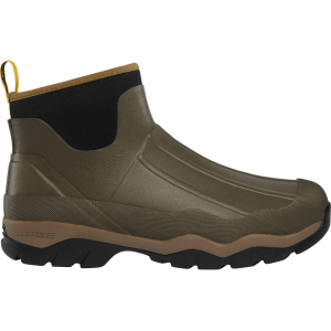 LaCrosse Alpha Muddy Mid 6" Slip On Camp Boots Rubber Stone Men's 14 D