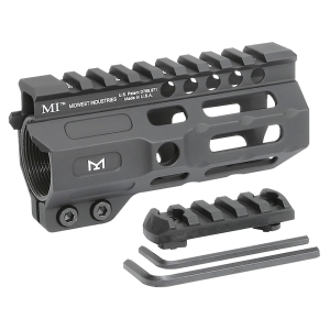 Midwest Industries Combat Rail AR-15 M-LOK Handguard 4.5" Black