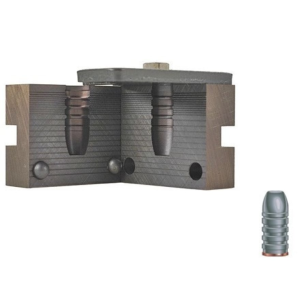 RCBS 1 Cavity Bullet Mold 45-405-FN 45 Caliber (458 Diameter) 405 Grain Flat Nose Gas Check