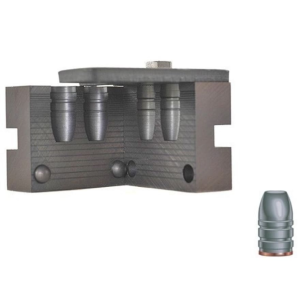 RCBS 2 Cavity Bullet Mold 45-300-FN 45 Caliber (458 Diameter) 300 Grain Flat Nose Gas Check