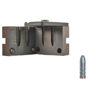 RCBS 2 Cavity Bullet Mold 257-120-SP 25 Caliber (258 Diameter) 120 Grain Semi-Point Gas Check