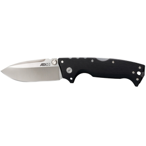 Cold Steel AD-10 Pocket Knife 3.5" Drop Point CPM S35VN Satin Blade G-10 Handle Black