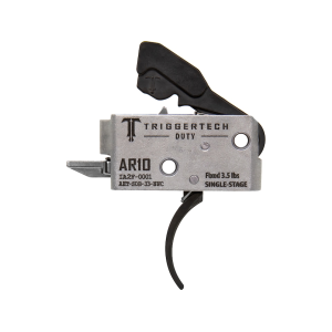 TriggerTech Duty AR-10 Single Stage Trigger Curved Black