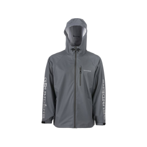 Grundens Men's Tourney Rain Jacket Iron Gray Medium - Grundens