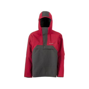 Grundens Men's Full Share Anorak Jacket Red Orange XL - Grundens