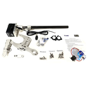 Blitz Lures Live Foot Turret System with Universal Trolling Motor and Transducer Bracket