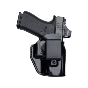 Galco Stow-N-Go IWB Holster Right Hand Colt 1911 4.25", Smith & Wesson SW1911SC 4.25", Wilson Combat 1911 4.25" Leather Black - Galco