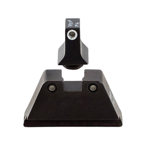 Trijicon Bright & Tough Suppressor Night Sight Set for Glock 17, 17L, 19, 22, 23, 24, 25, 26, 27, 28, 31, 32, 33, 34, 35, 37, 38 Gen 1, 2, 3, 4, 5 3-Dot Tritium Green with White Front Outline