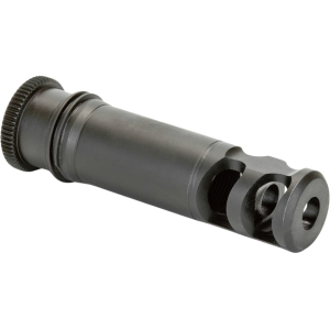 Griffin Armament DUAL-LOK PSR Paladin Rev 2 Muzzle Brake Suppressor Mount 1/2"-28 Thread 5.56mm Stainless Steel Nitride