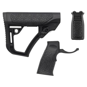 Daniel Defense AR-15, AR-10 Stock with Pistol Grip and Foregrip Black