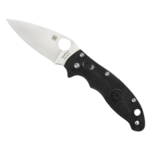 Spyderco Manix 2 Lightweight Pocket Knife 3.38" Drop Point CTS BD1 Blade FRCP Handle Black