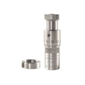 L.E. Wilson Stainless Steel Chamber Type 22 BR (Bench Rest) Micrometer Bullet Seating Die