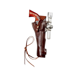Triple K 485 Space Cowboy OWB Holster Right Hand Ruger Super Redhawk 9.5" Leather Walnut Oil