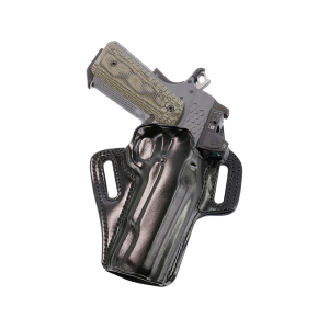 Galco Concealable 2.0 OWB Holster Right Hand Sig Sauer P365 X-Macro Optics Ready Leather Black