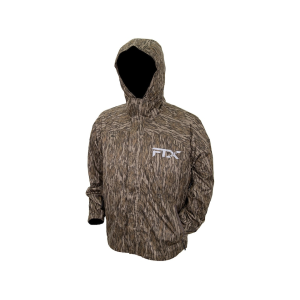 Frogg Toggs Men's FTX Lite Rain Jacket Mossy Oak Bottomland Large