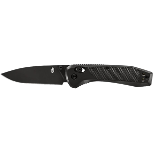 Gerber Sedulo Pocket Knife 3.4" Drop Point CPM S30V Black Blade Glass Reinforced Nylon (GRN) Handle Black